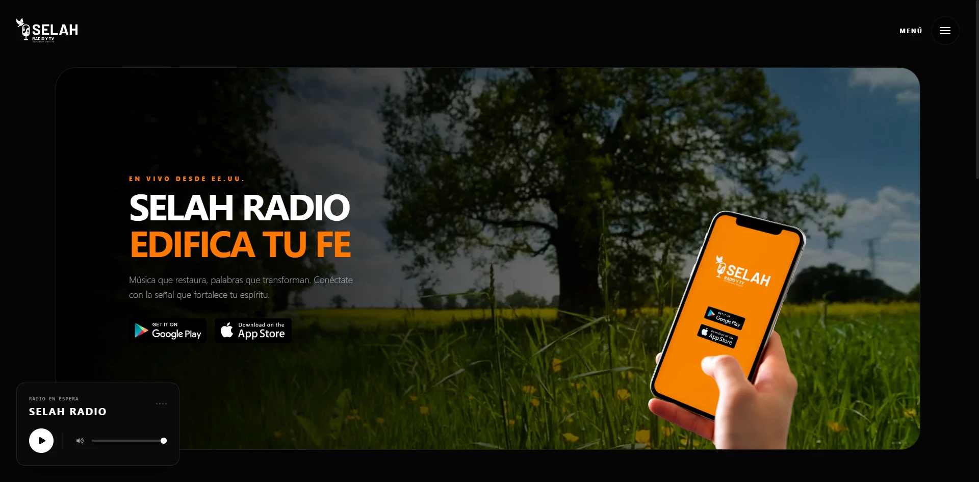 Selah Radio digital platform project