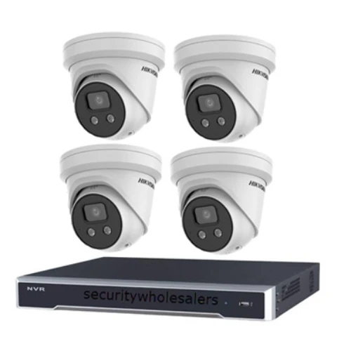 6MP 4CH Hikvision CCTV Kit_ 4x Outdoor Cameras