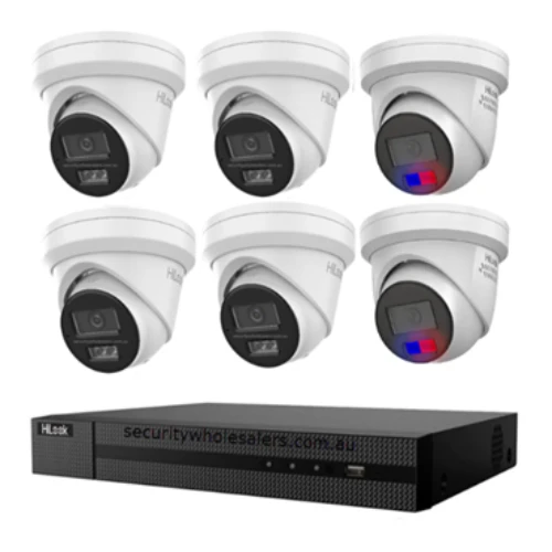 HiLook by Hikvision 6MP 2x T269, 4x T262 6CH Kit