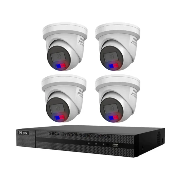 HiLook by Hikvision 6MP AcuSense 4 Camera, 4CH NVR Kit – ACDC All-in-One with Color Deterrence - Image 4