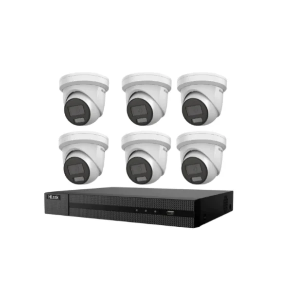 HiLook by Hikvision 6MP AcuSense 8CH CCTV Kit – 6 Cameras - Image 3